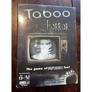 Taboo Horror Game Age 13+ Requires 2 Triple A Batteries Not‎ Included Nib Sealed